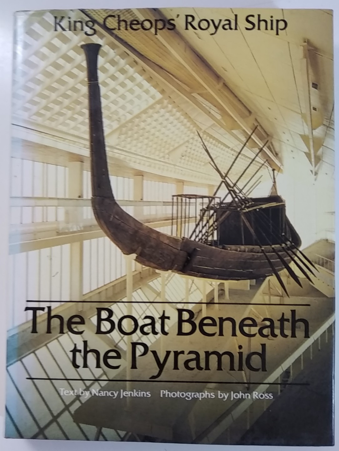 The Boat Beneath the Pyramid by Nancy Jenkins 1980 Illustrated Hardback