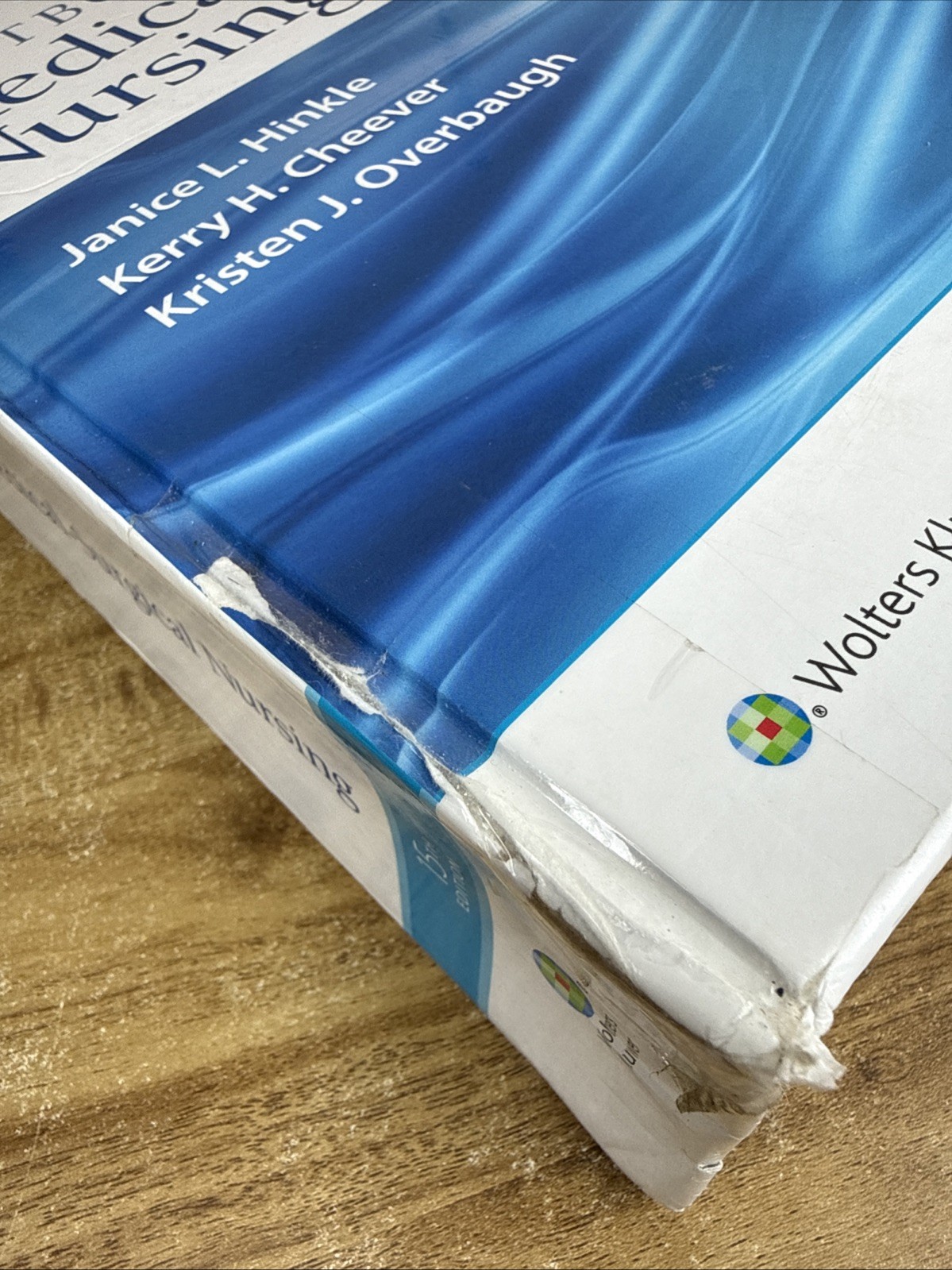 Brunner Suddarths Textbook of Medical-Surgical Nursing – Hardcover – ACCEPTABLE