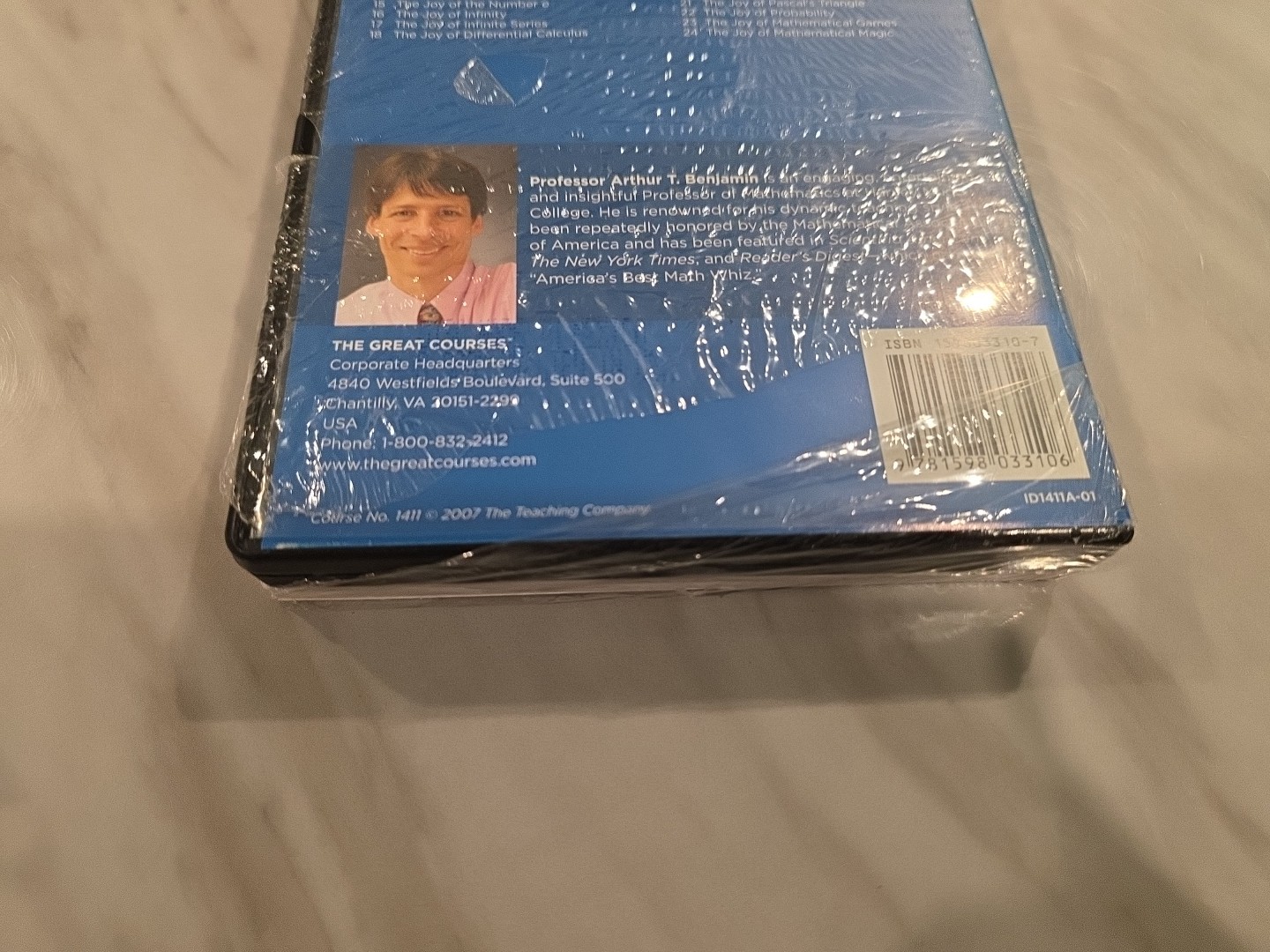 The Great Courses: The Joy of Mathematics Guidebook and DVD SET NEW! READ