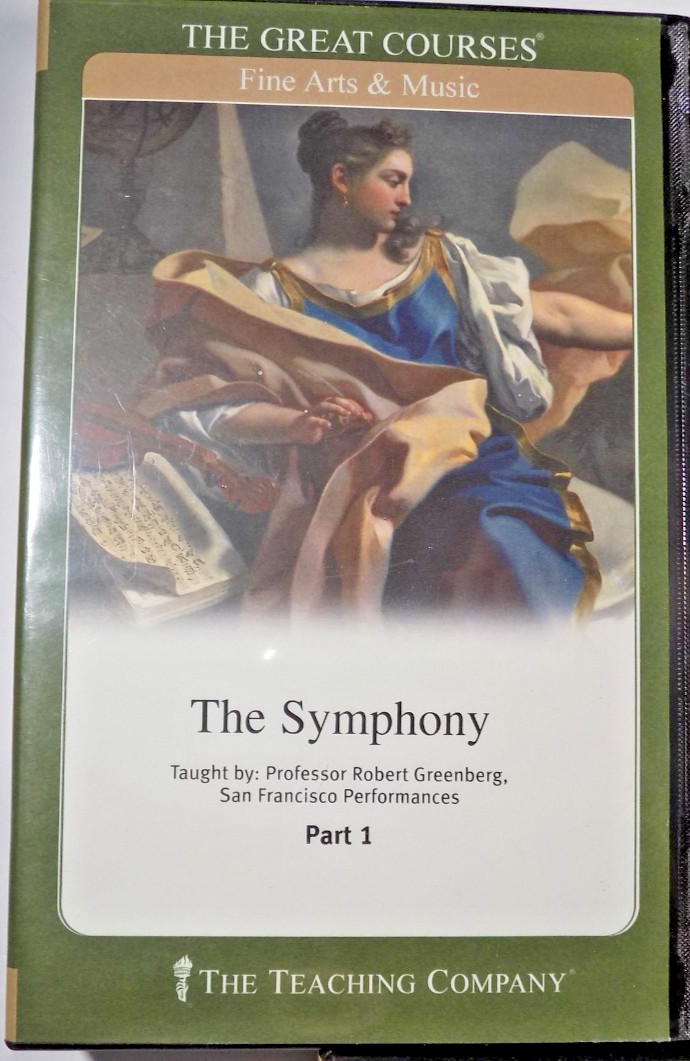 THE GREAT COURSES Teaching Company THE SYMPHONY 3 Parts Robert Greenberg On CD