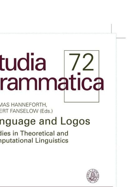 Language And Logos: Studies In Theoretical And Computational…