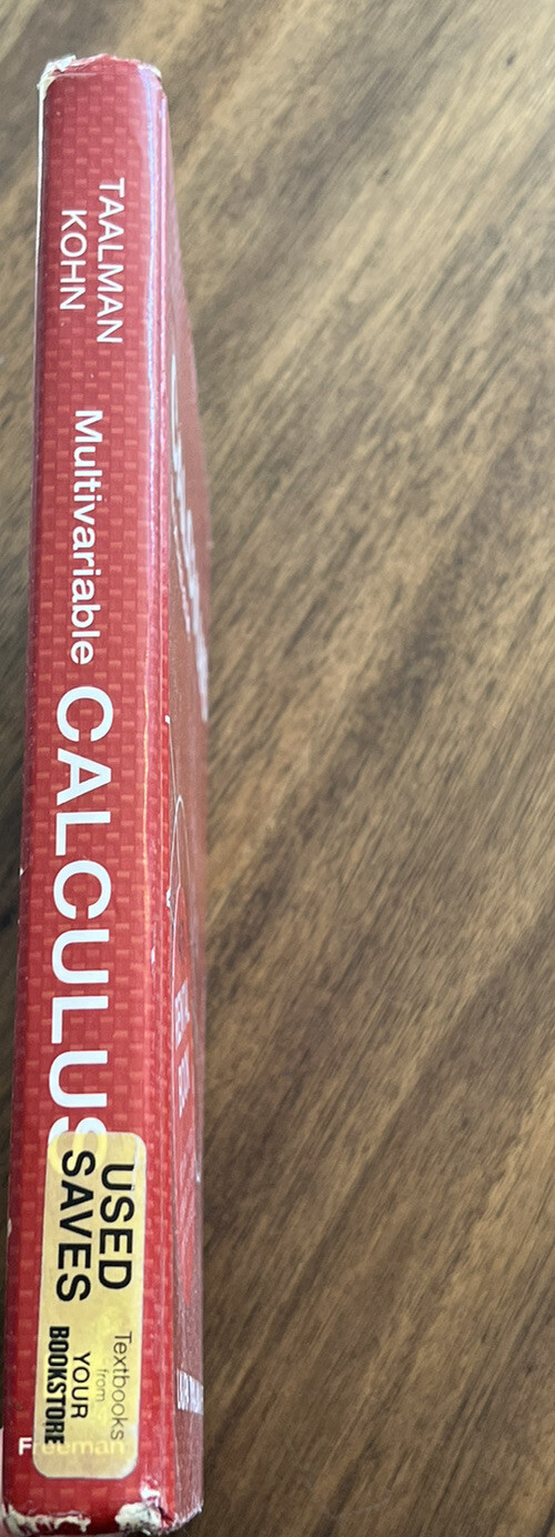 Calculus Multivariable – Hardcover By Taalman, Laura – GOOD