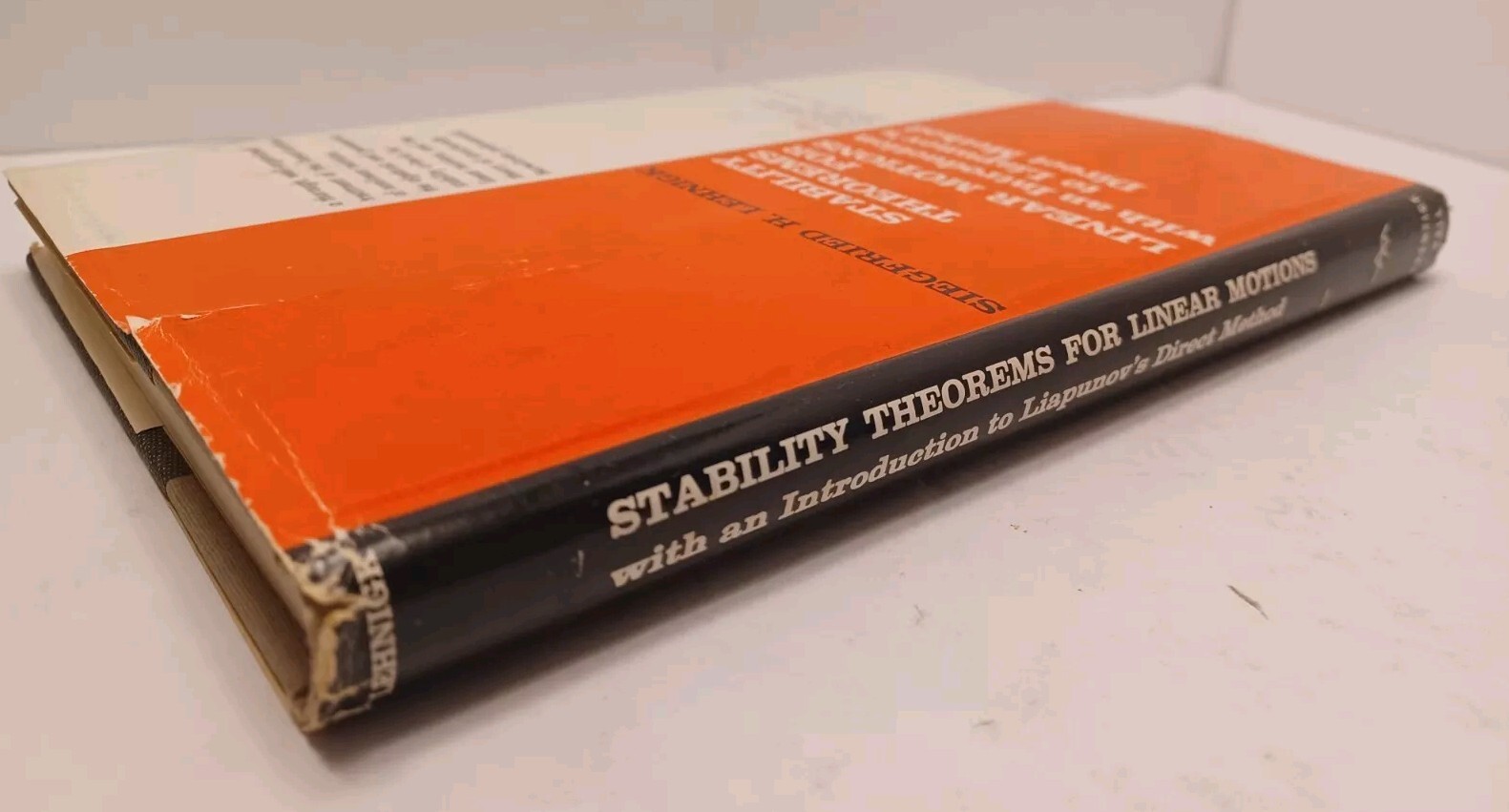 Stability Theorems for Linear Motions With An Introduction To Liapunov’s Direct