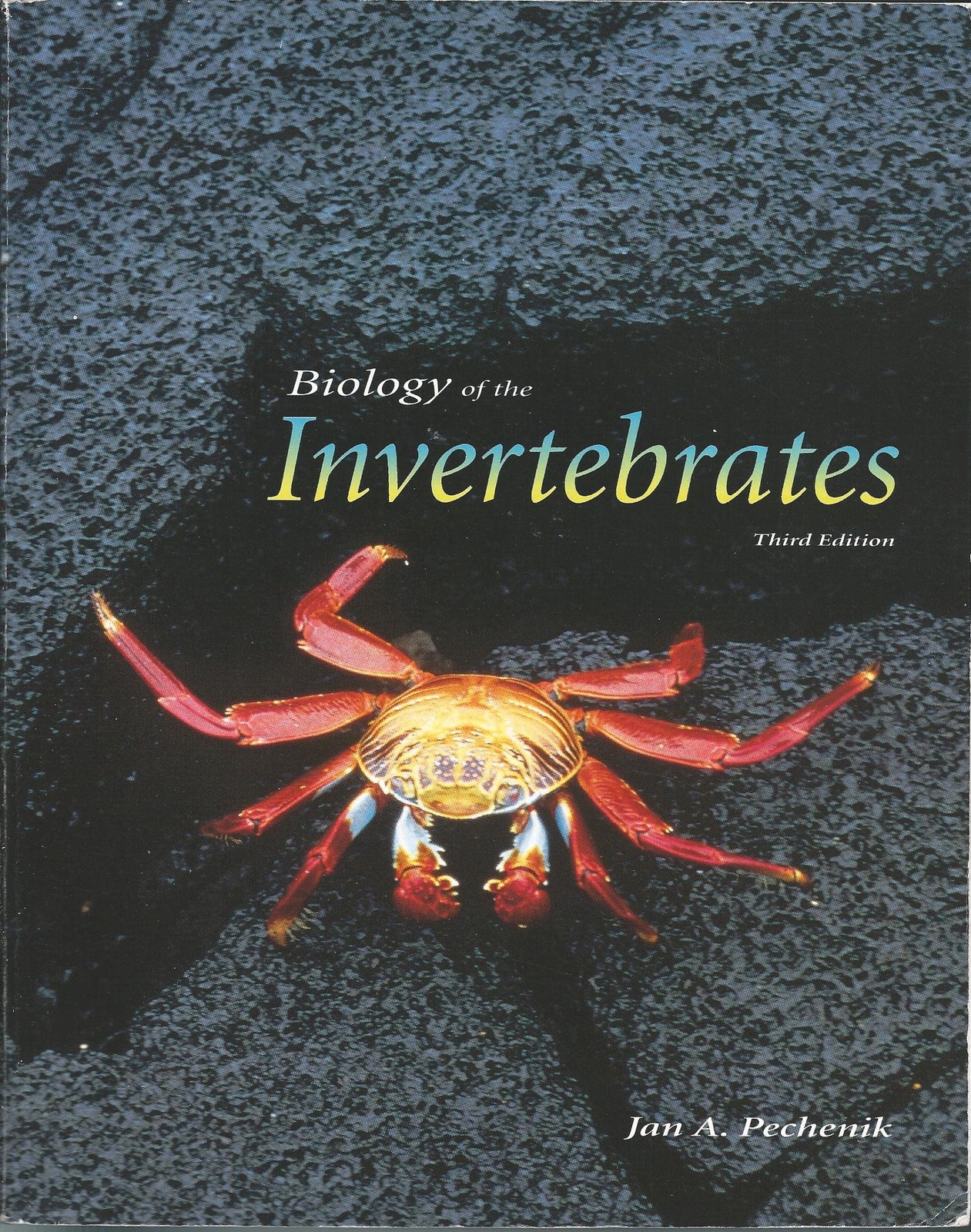 Biology of the Invertebrates, Third Edition – paperback Pechenik, Jan A.