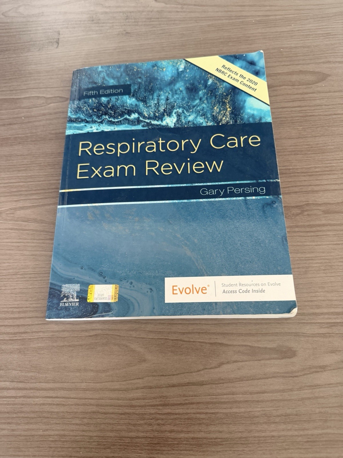 Respiratory Care Exam Review Book by Gary Persing 2020 NBRC Exam Content