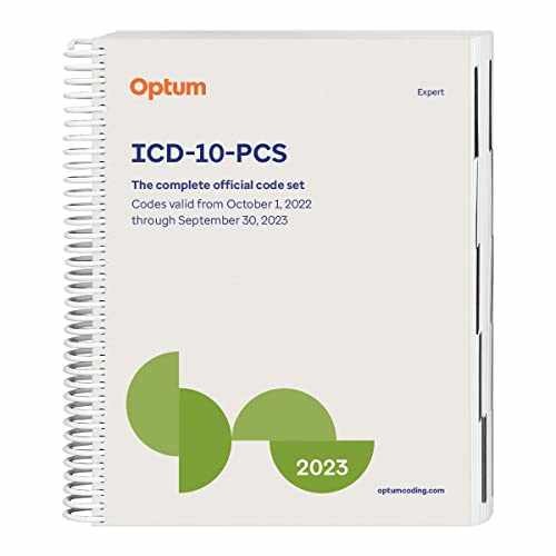 2023 ICD-10-PCS Expert – Spiral-bound, by Optum – Very Good j