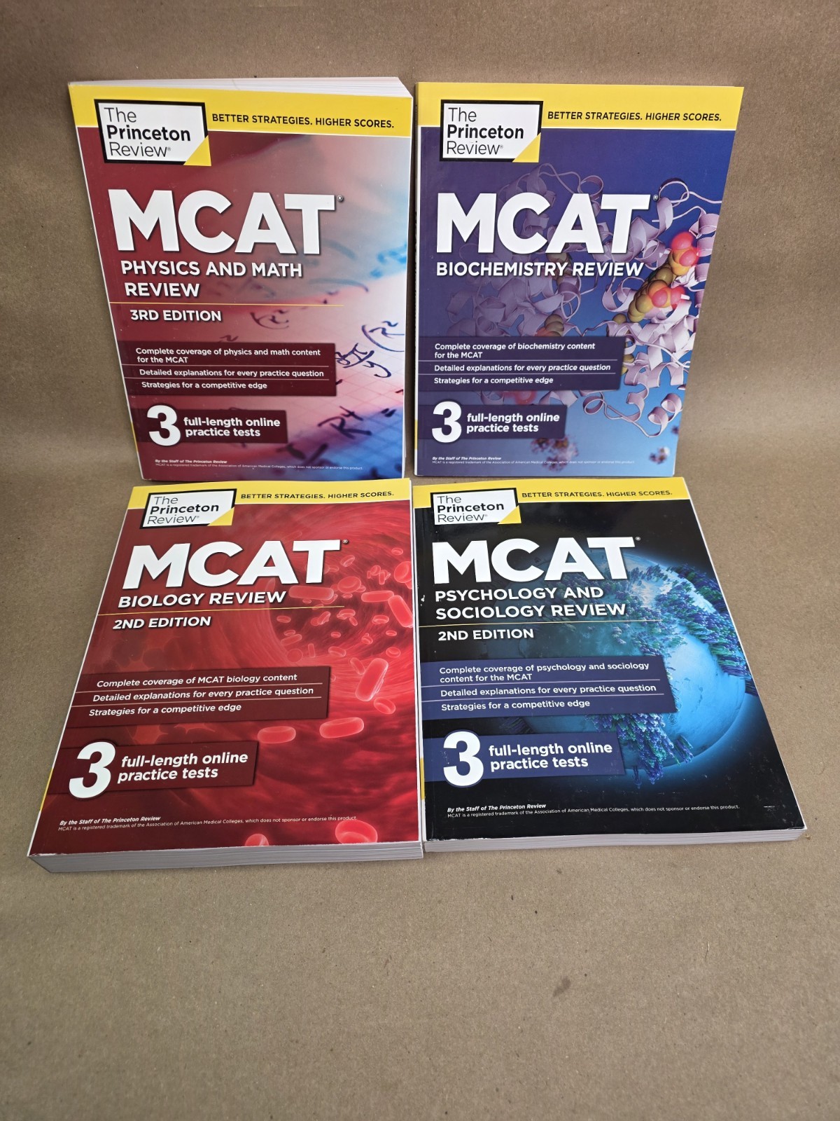 Princeton Review MCAT Subject Review Complete Box Set, 2nd Edition: 7 Books