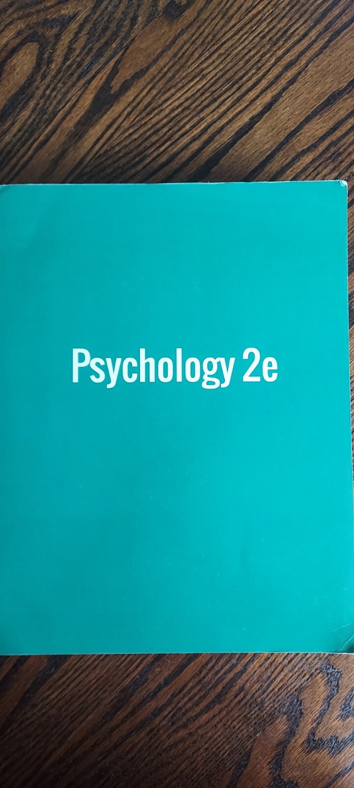 Psychology 2e by William J. Jenkins Rose M. Spielman and Marilyn