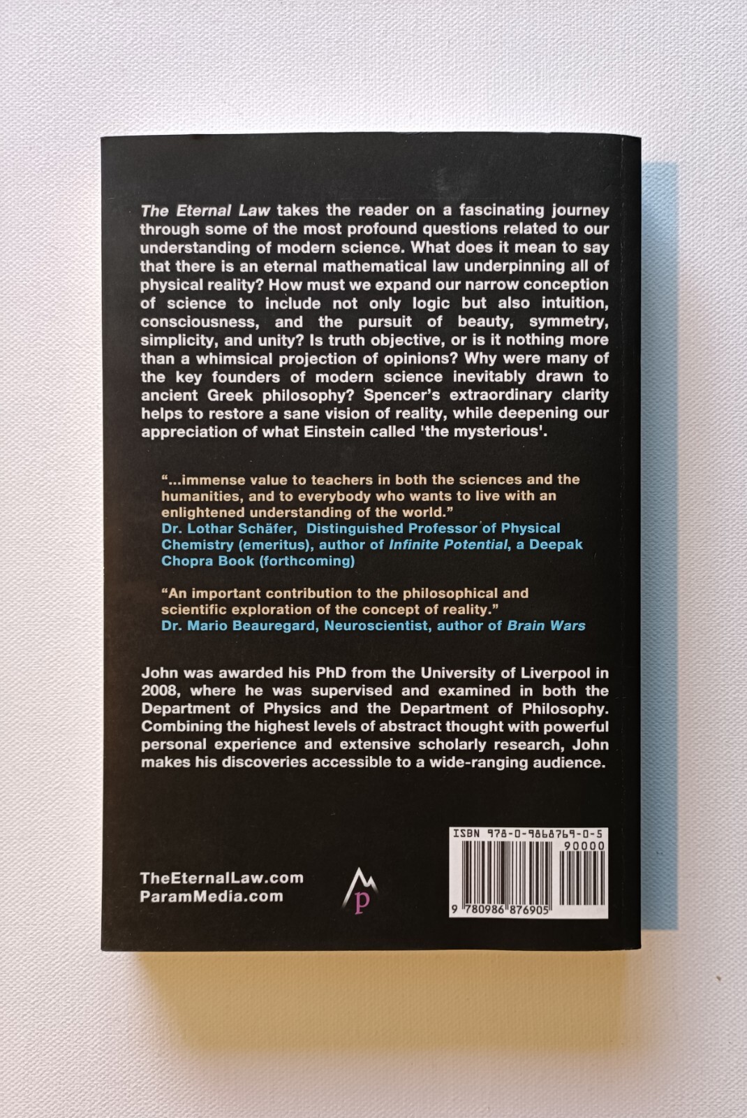 The Eternal Law By John H. Spencer Paperback 2012 Greek Philosophy Modern Scienc