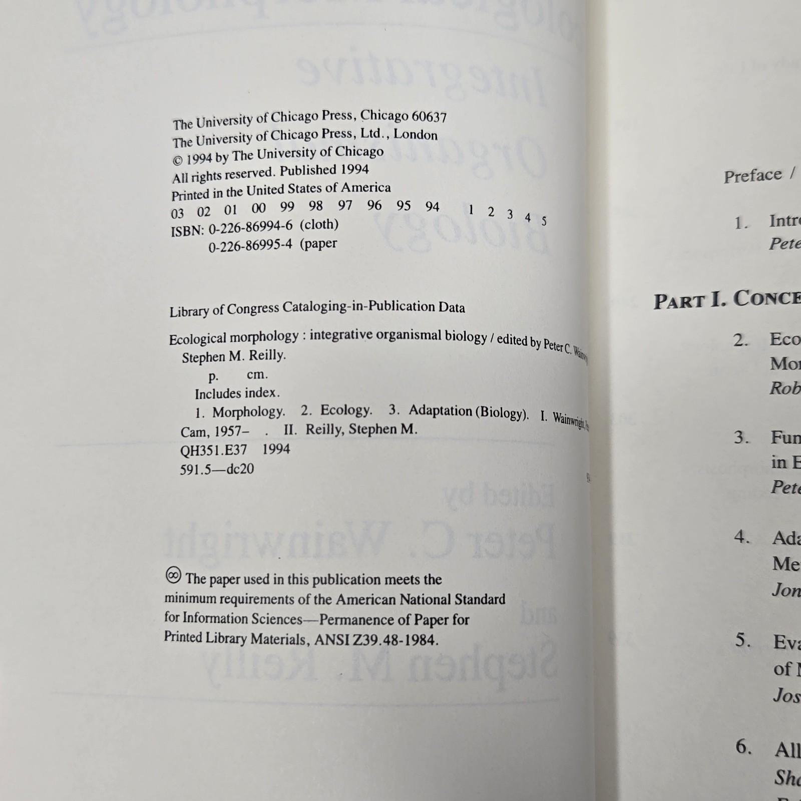 Lot Of 3 PB Ecological Physiology (1990) Life’s Devices (1988) Morphology (1994)