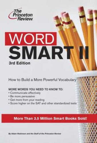 Word Smart II, 3rd Edition (Smart Guides) – Paperback By Princeton Review – GOOD