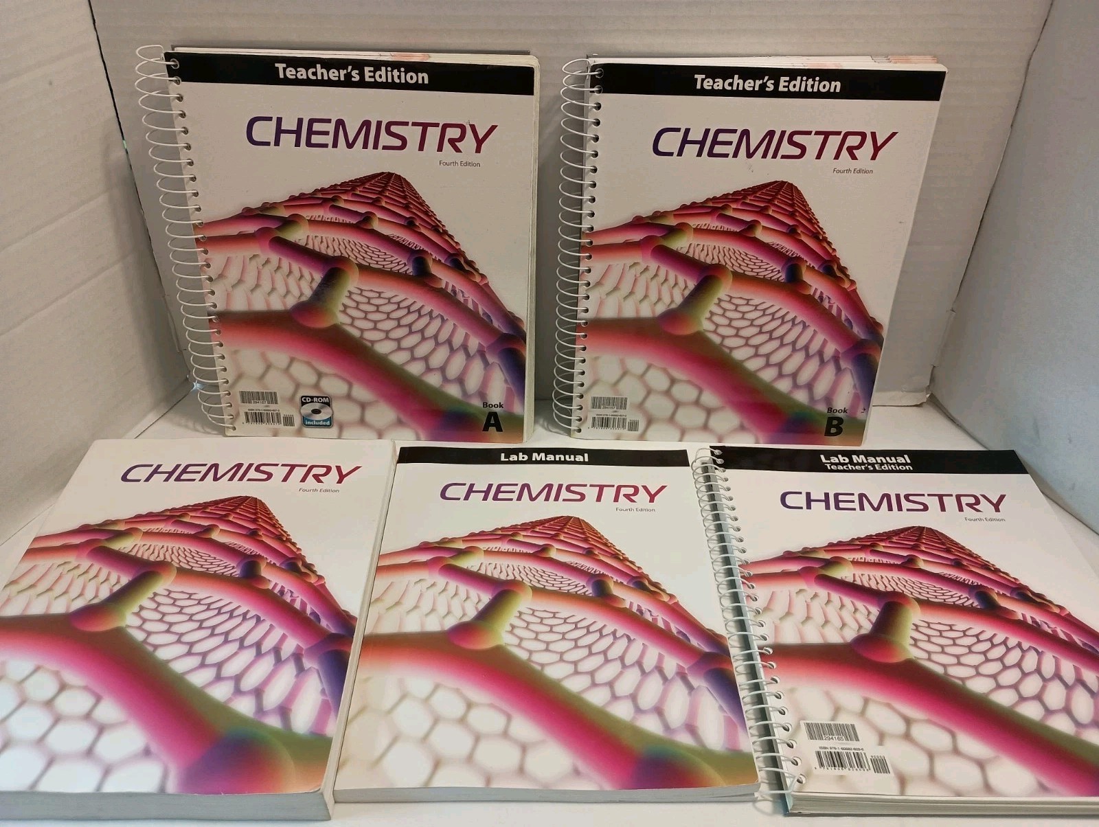 BJU Press Chemistry, 4th Edition Student Textbook, Lab Manual, Teacher’s Manuals