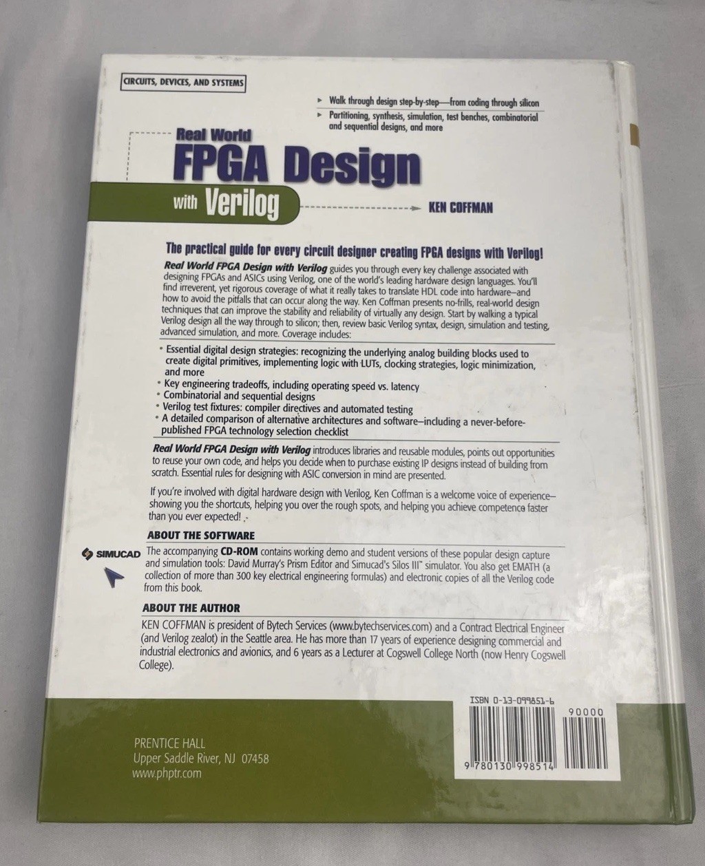 Real World FPGA Design with Verilog [With CDROM] by Coffman, Ken