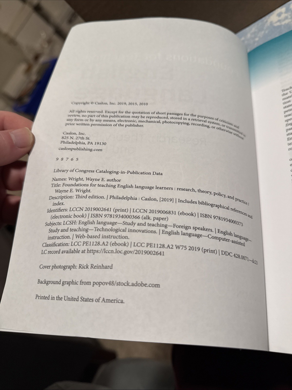 Foundations for Teaching English Language Learners Book, Third Edition 3rd