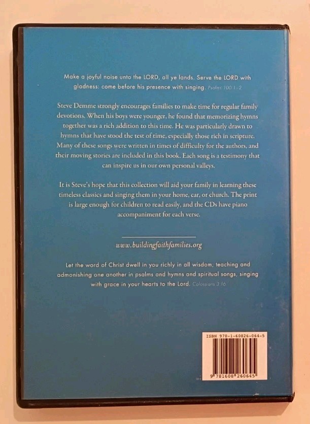 Hymns For Family Worship CD Set Only Christian Church Music History Homeschool