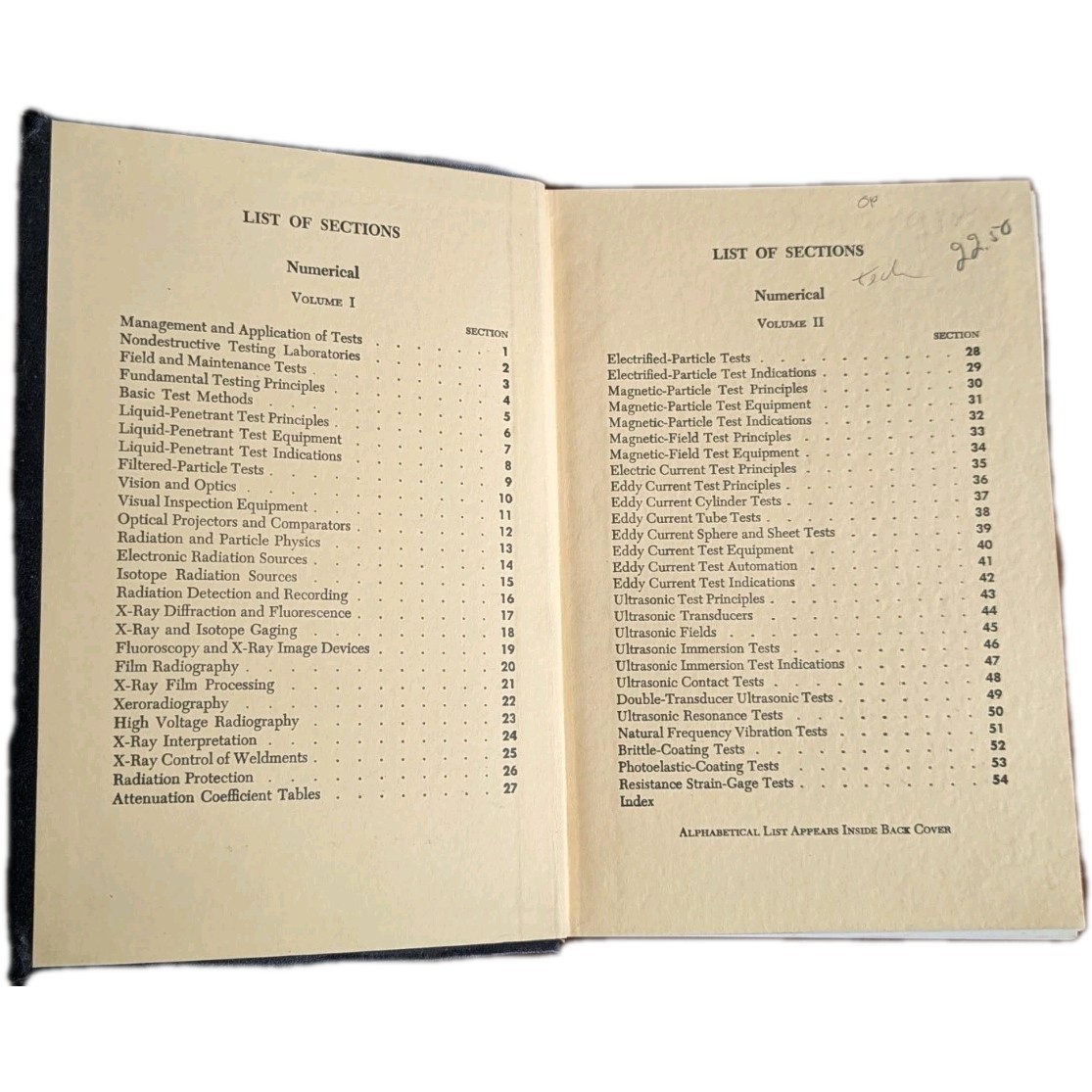 Nondestructive Testing Handbook McMaster 1963 Vol. 1 & 2