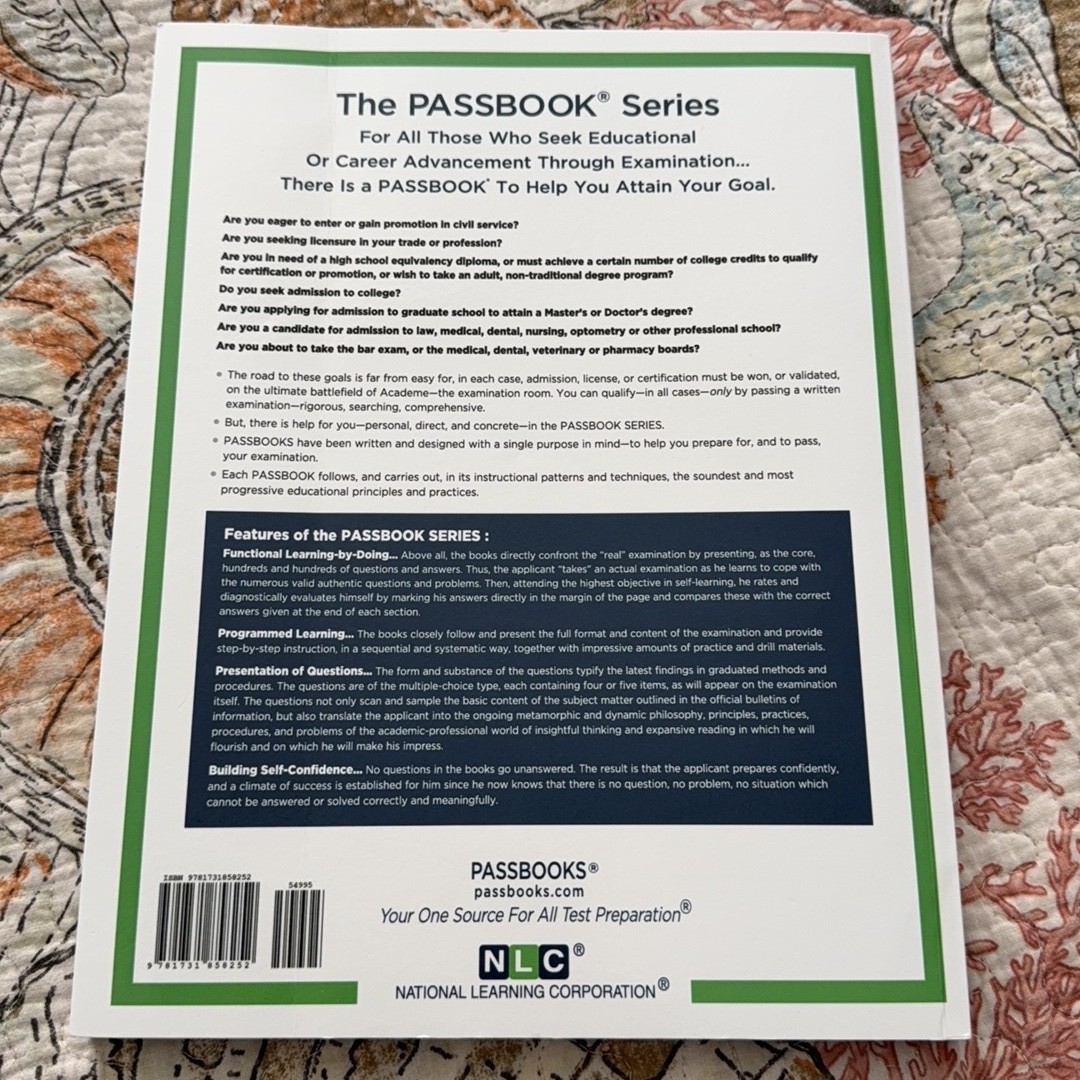 ARRT Examination in Radiography Study Guide by Passbooks