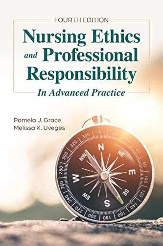 Nursing Ethics and Professional – Paperback, by Grace Pamela J.; – Acceptable n
