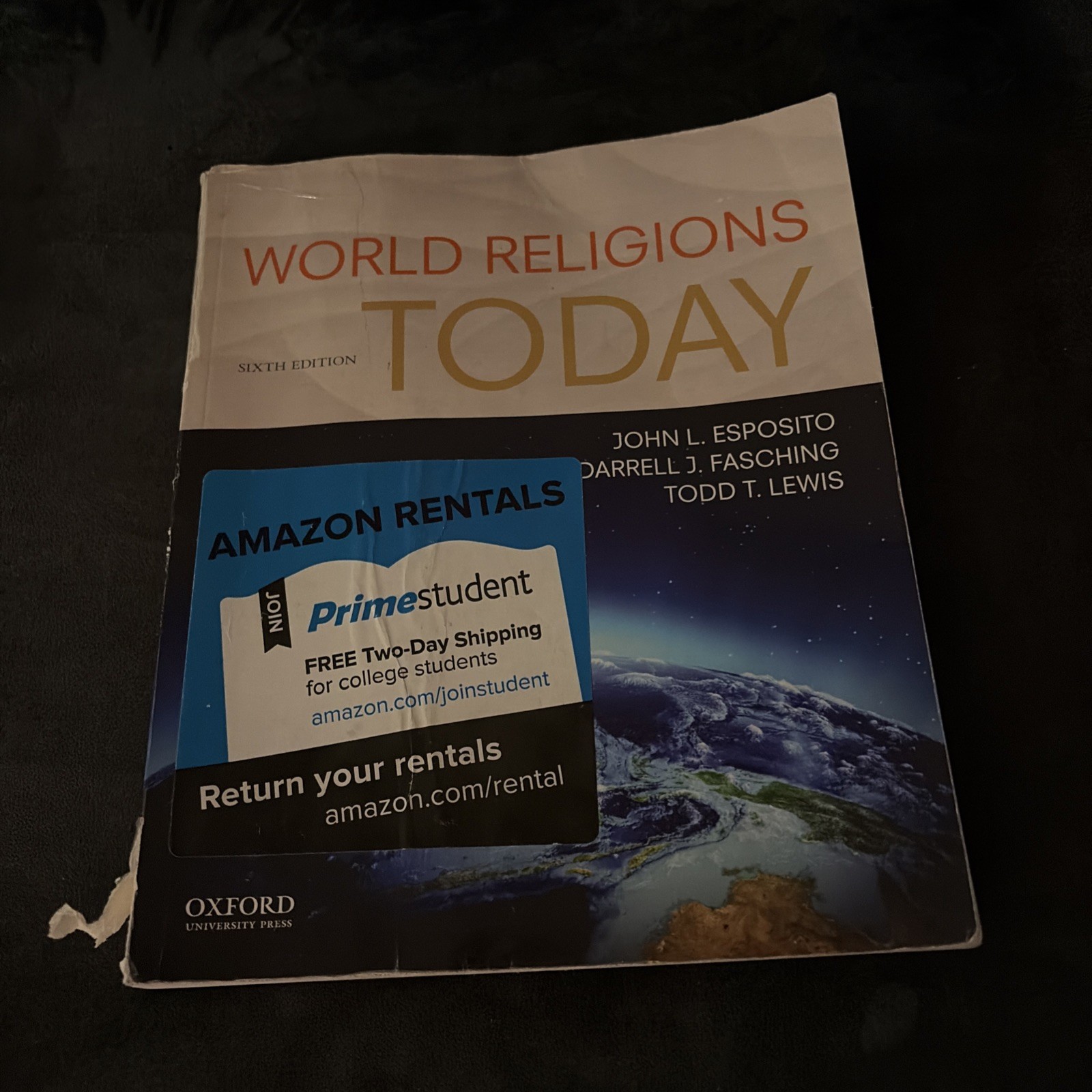 World Religions Today by Esposito, John L., Fasching, Darrell J., Lewis, Todd T