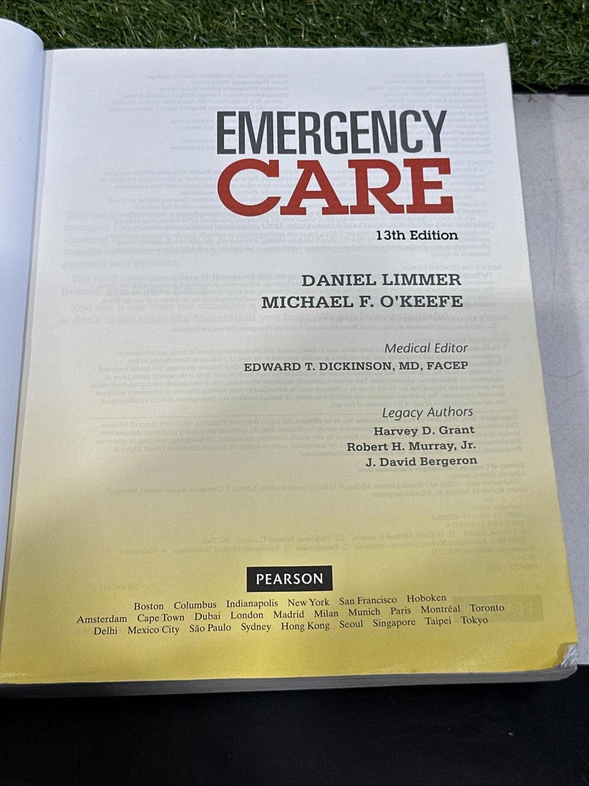 Emergency Care 13th Edition