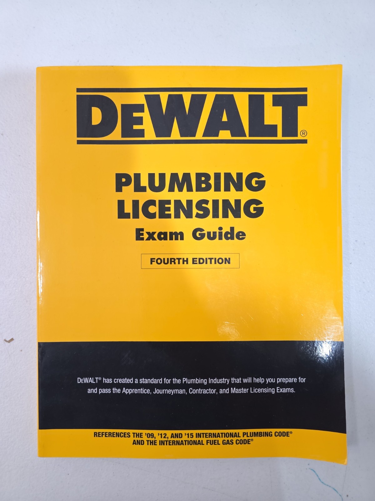 DEWALT Plumbing Licensing Exam Guide 4th Edition