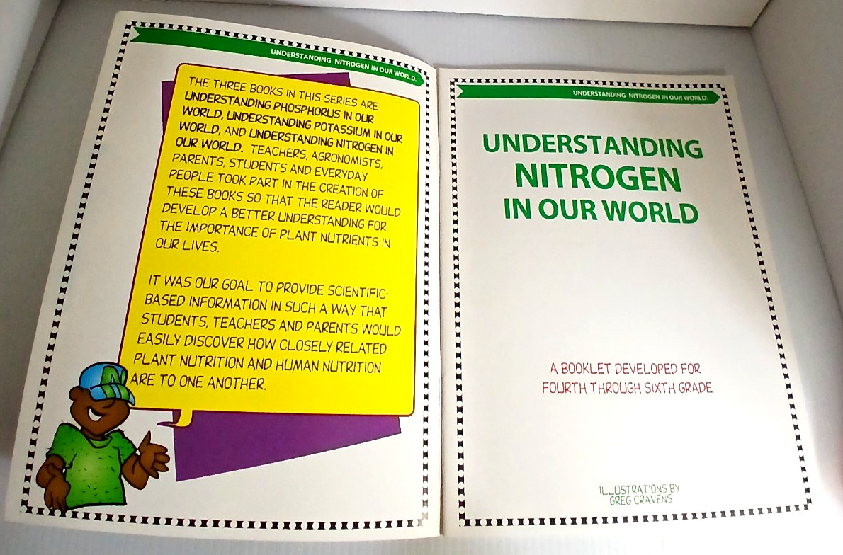 Mixed Lot of Fun With The Plant Nutrient Team Activity Books Elementary Middle