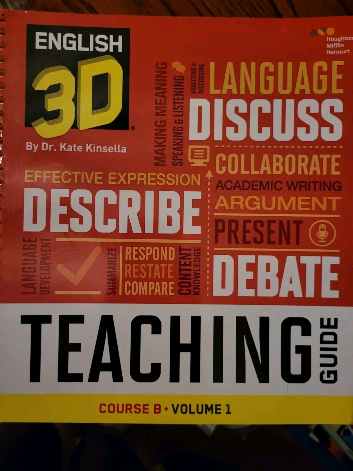 English 3D by Kate Kinsella (Hardcover) Course B vol 1 &2