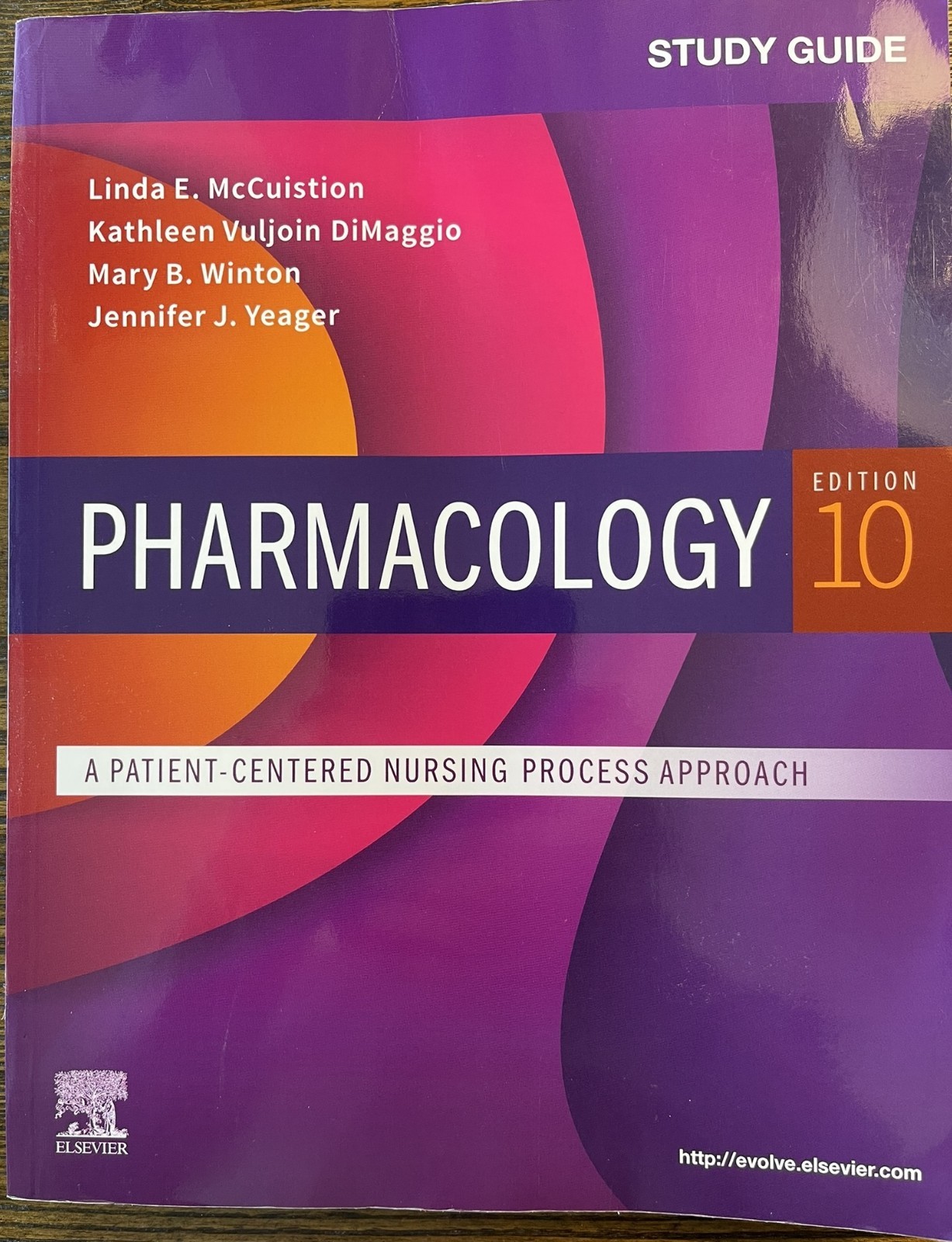 Study Guide for Pharmacology : A Patient-Centered Nursing Process 10th Ed. : VG