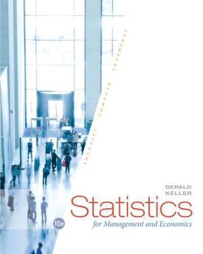 Statistics for Management and Economics – Hardcover – VERY GOOD