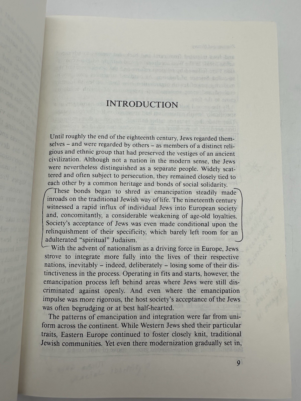 Zionism & History by Shmuel Almog (1987) – First Edition First Printing
