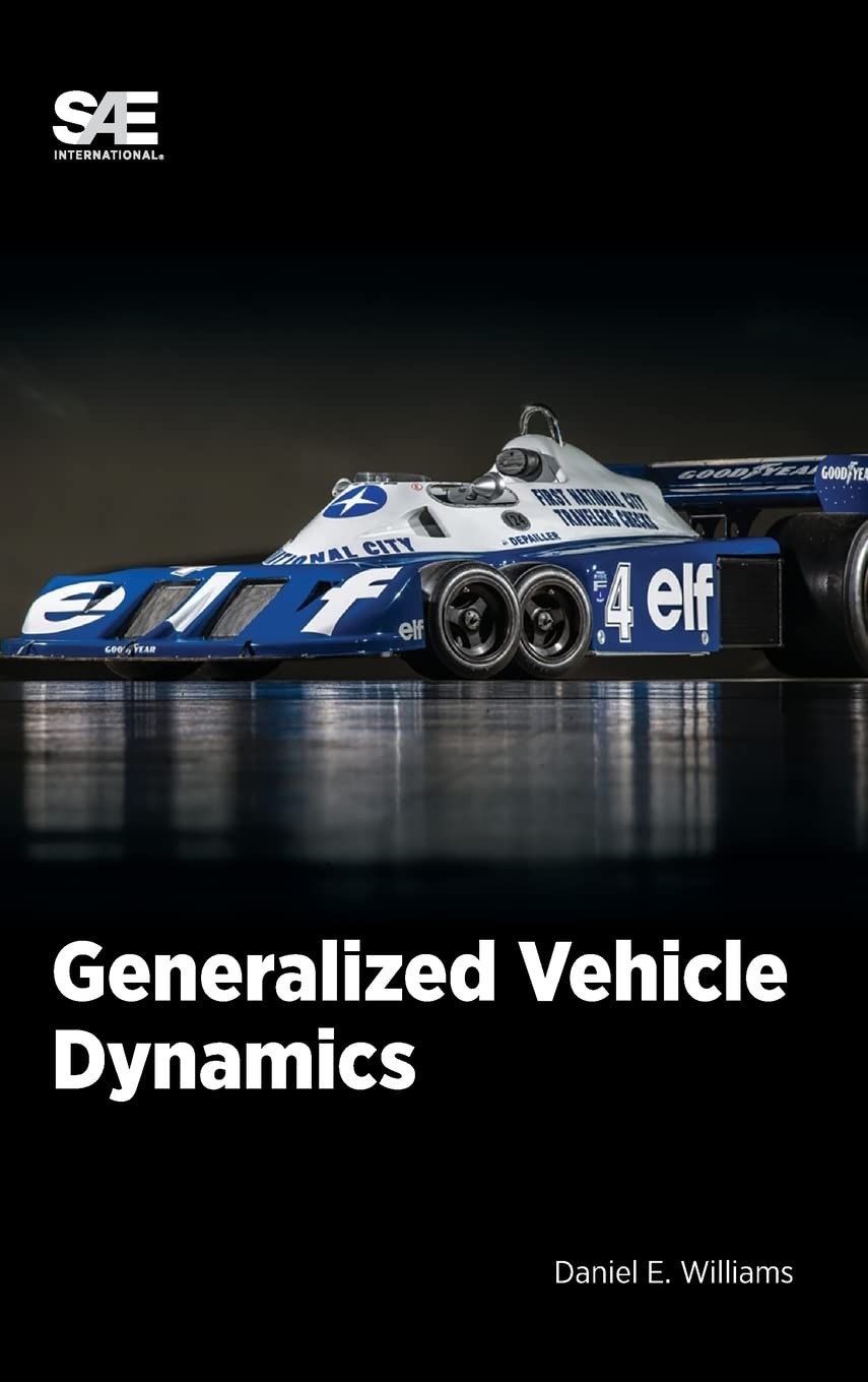 Generalized Vehicle Dynamics – Williams, Daniel – Good – See condition notes