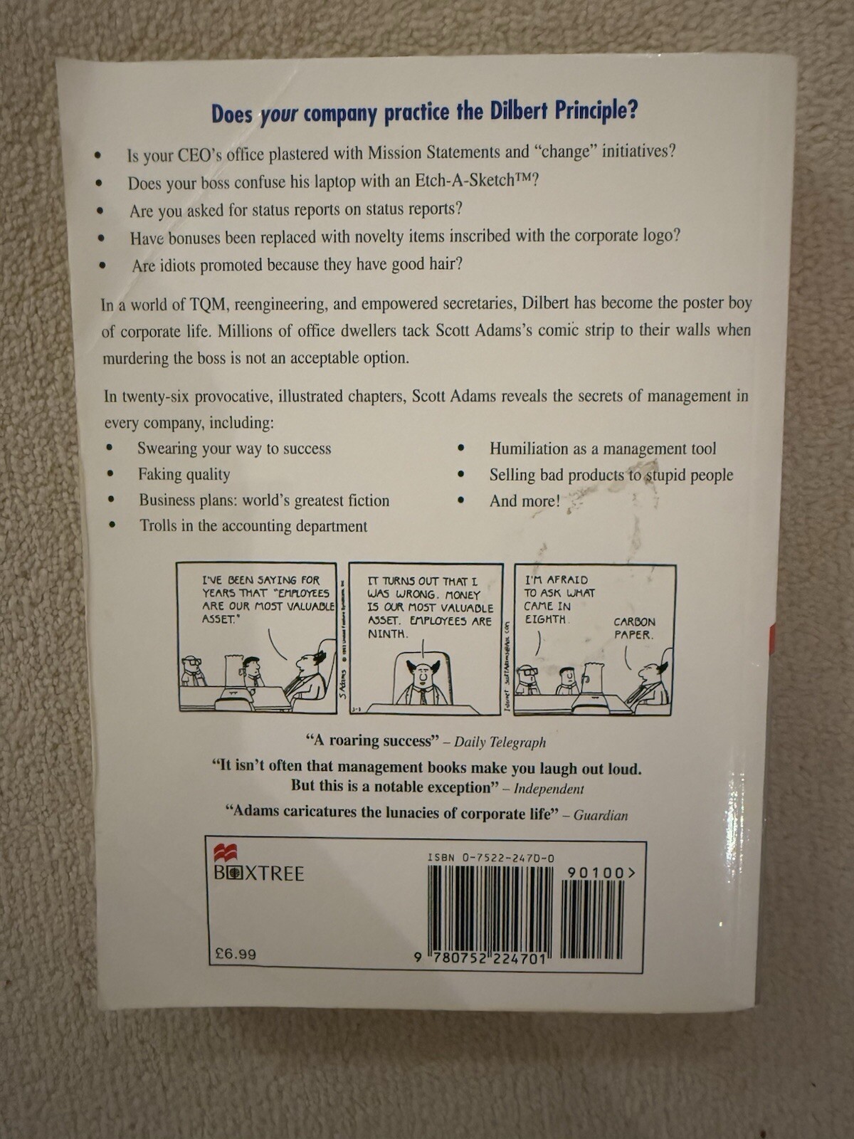 The Dilbert Principle by Scott Adams (Paperback, 1997)