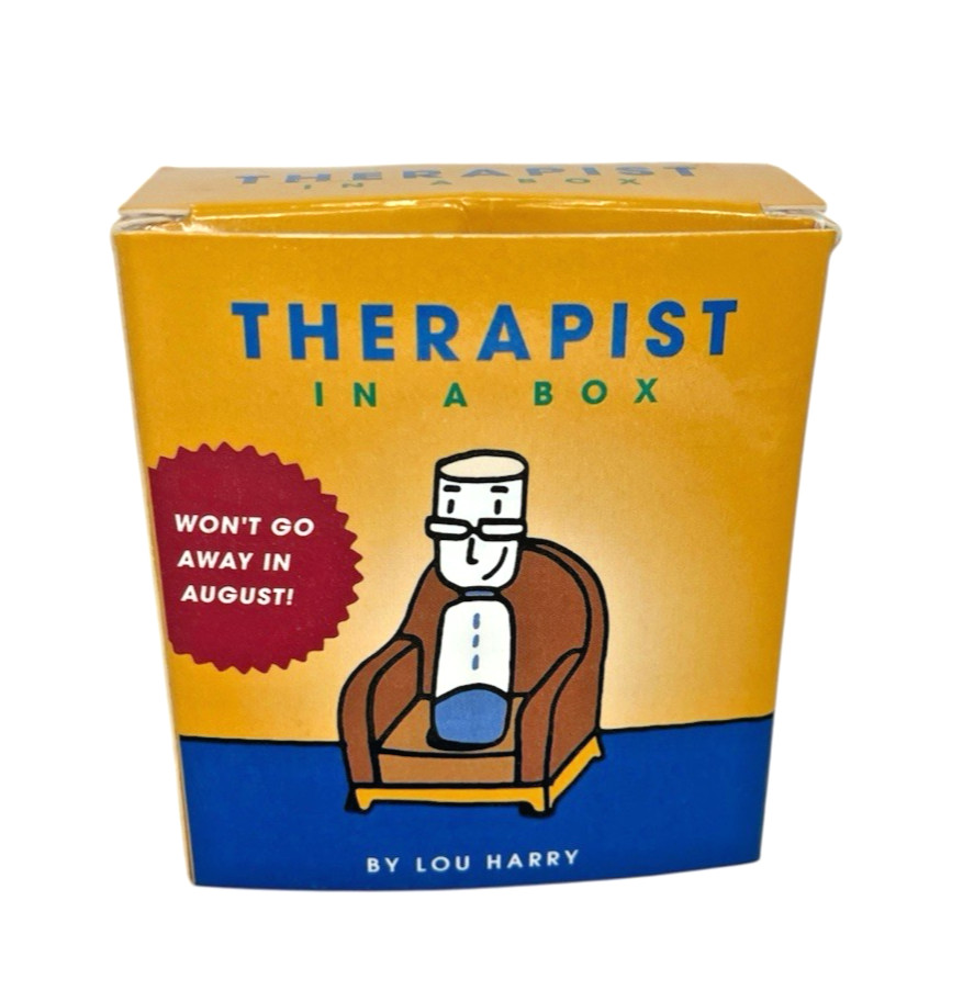 Therapist In A Box COMPLETE Pocket Size Humor Counseling Lou Harry Running Press