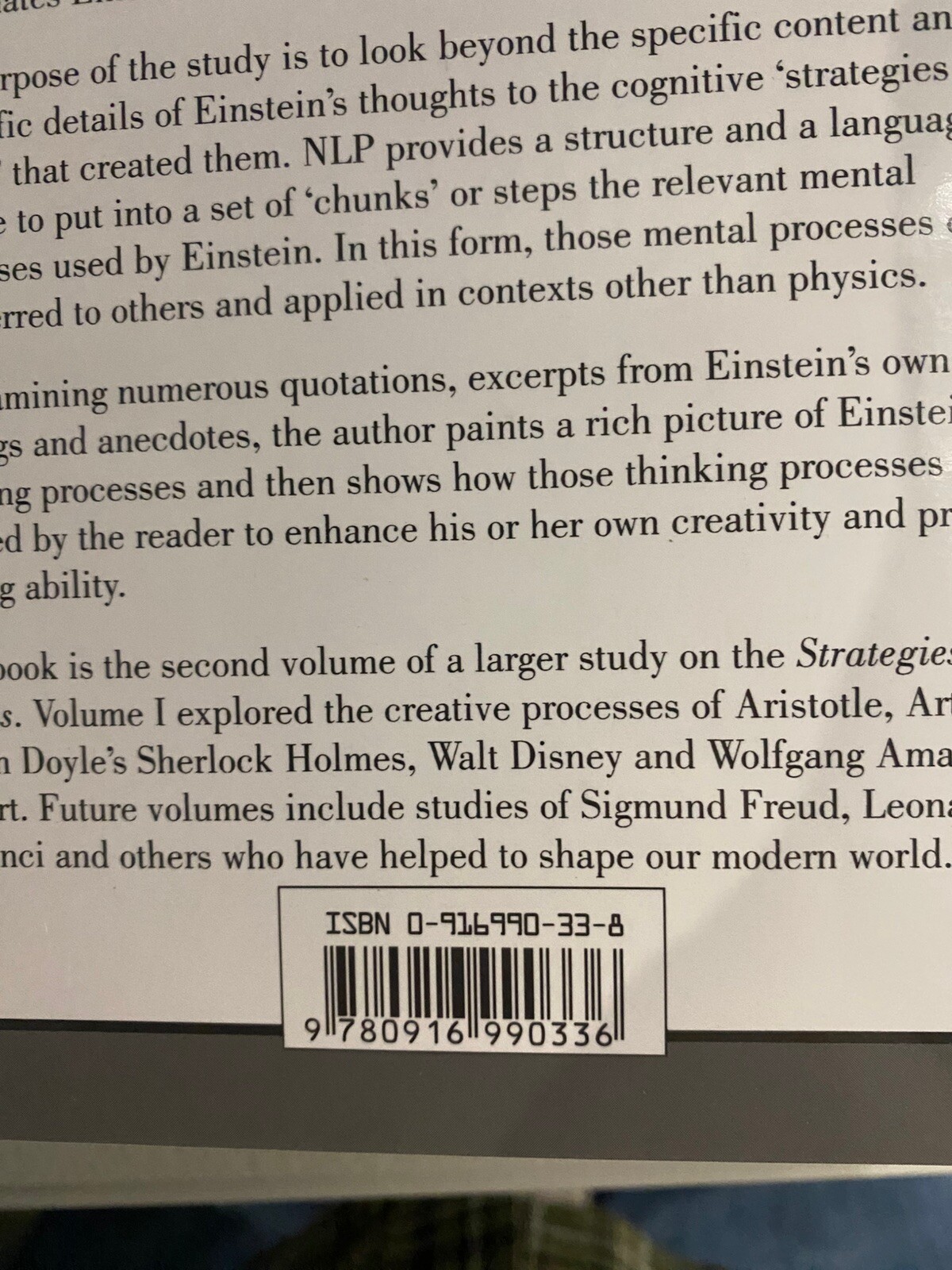 Strategies of Genius Albert Einstein Dilts, Robert B. NLP