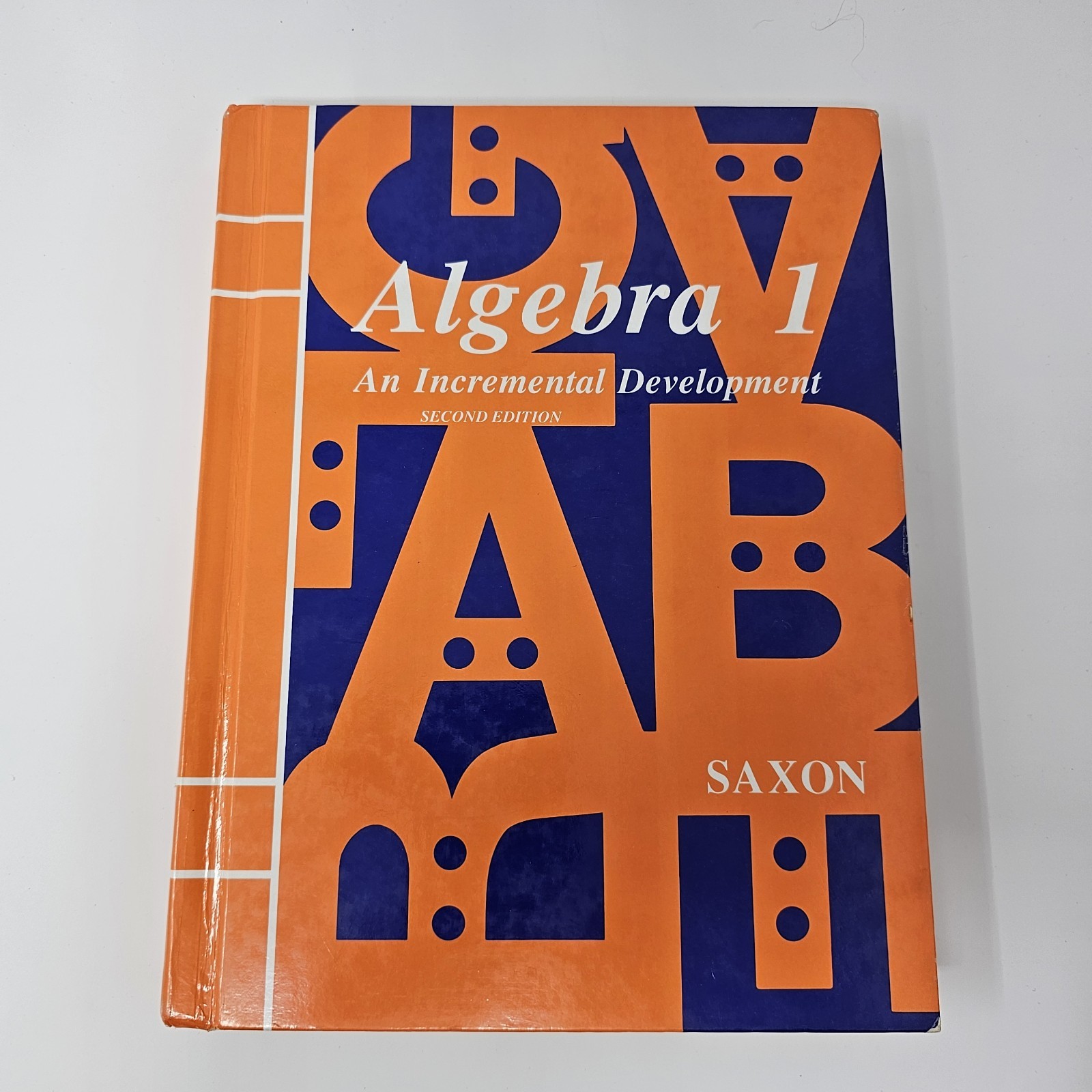 Saxon Algebra 1 Textbook 2nd Edition with odd # answers in appendix Homeschool