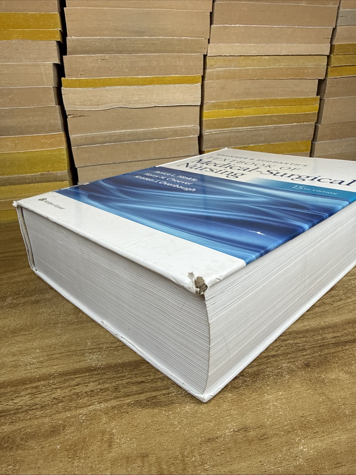 Brunner Suddarths Textbook of Medical-Surgical Nursing – Hardcover – ACCEPTABLE
