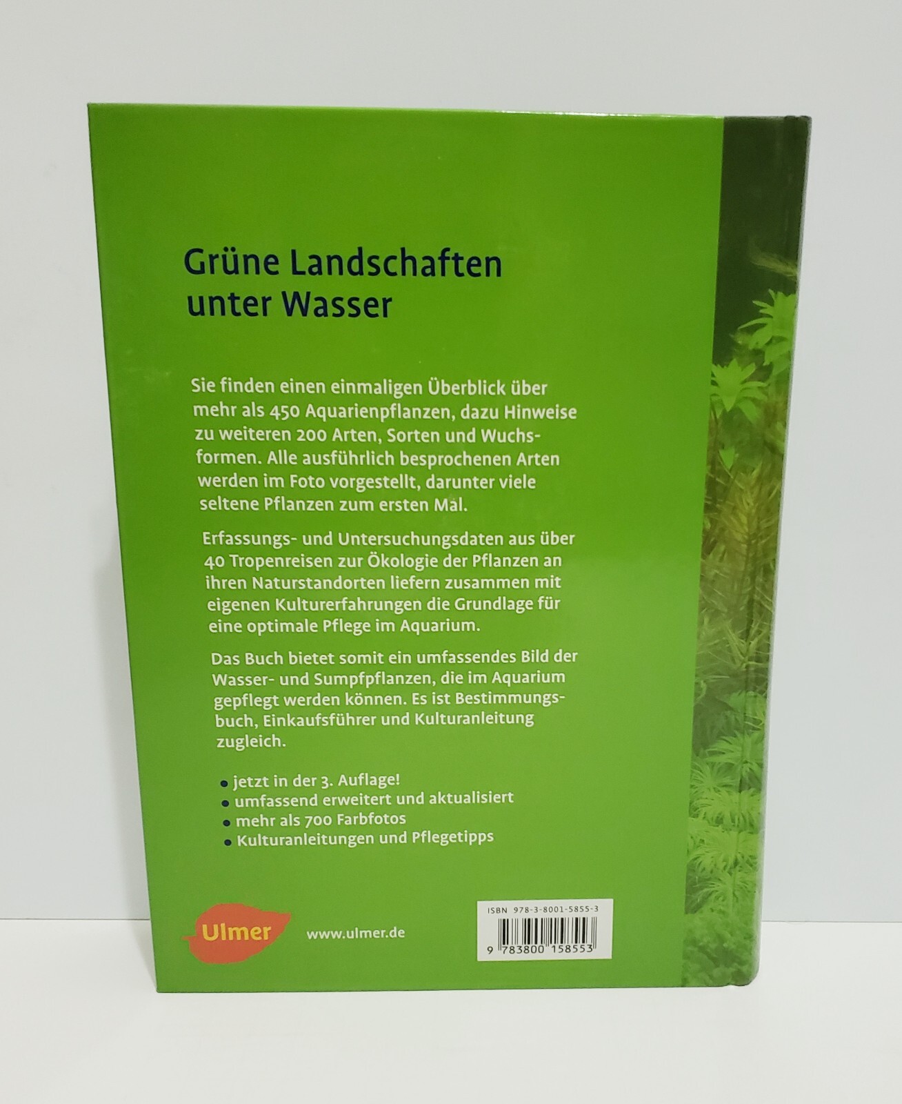Aquarienpflanzen: 450 Arten im Porträt (German Language Advanced Aquarium Book)