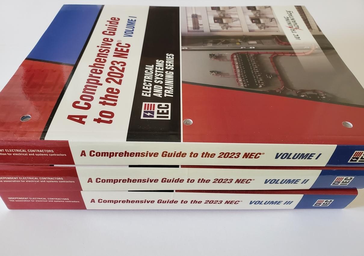A Comprehensive Guide to the 2023 NEC Volumes 1, 2 and 3 IEC by Ryan Jackson