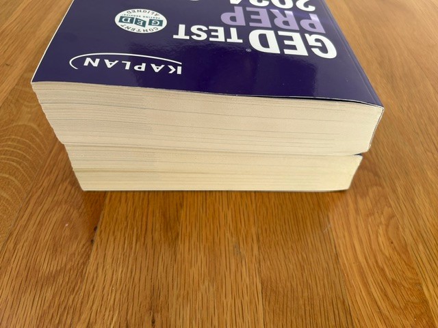 GED Test Prep & Test Prep PLUS 2024-2025 ISBN 9781506290461 & 9781506290447