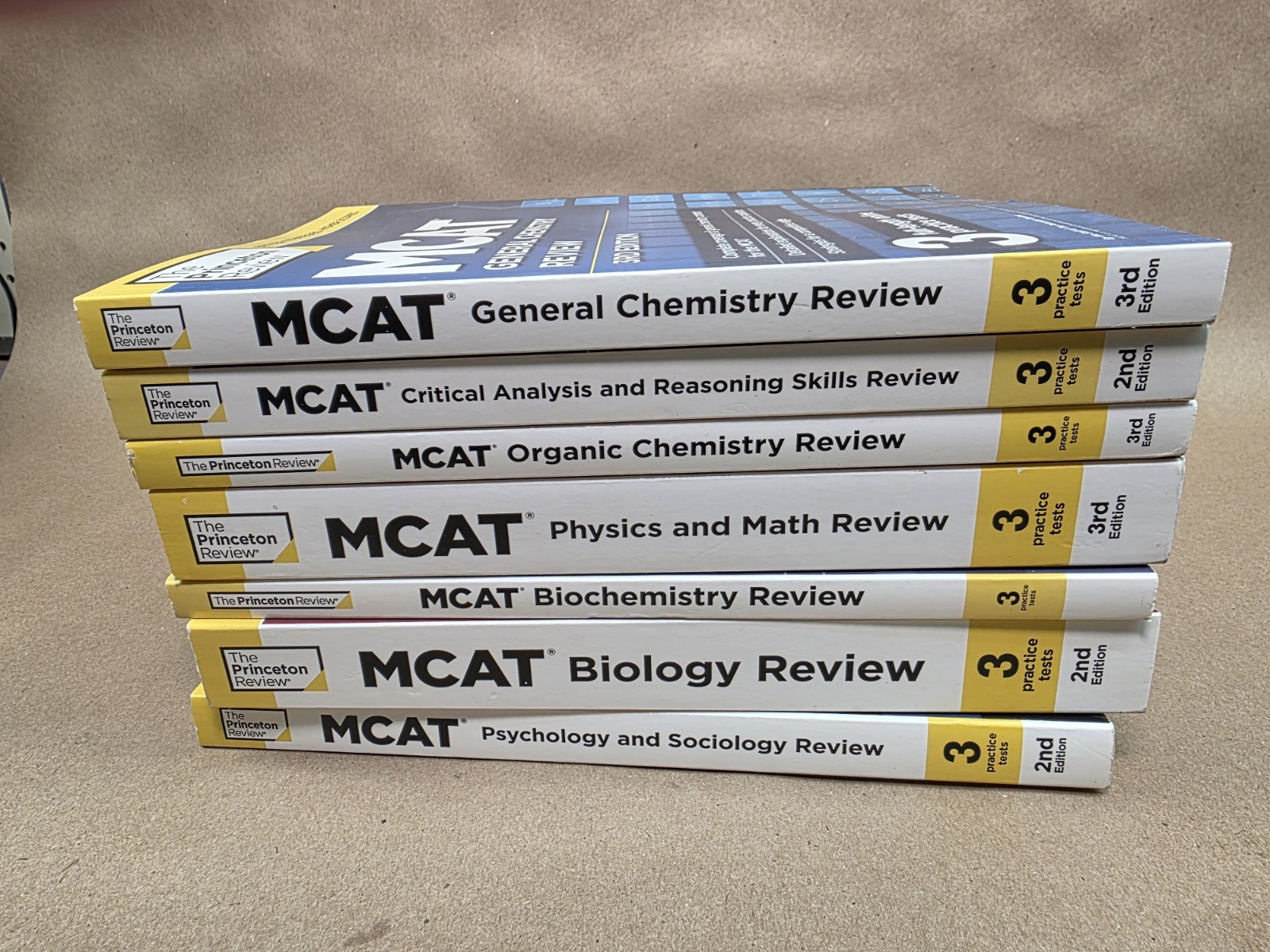 Princeton Review MCAT Subject Review Complete Box Set, 2nd Edition: 7 Books