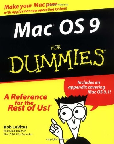 MAC OS 9 FOR DUMMIES By Bob Levitus & Steven Bobker **Mint Condition**
