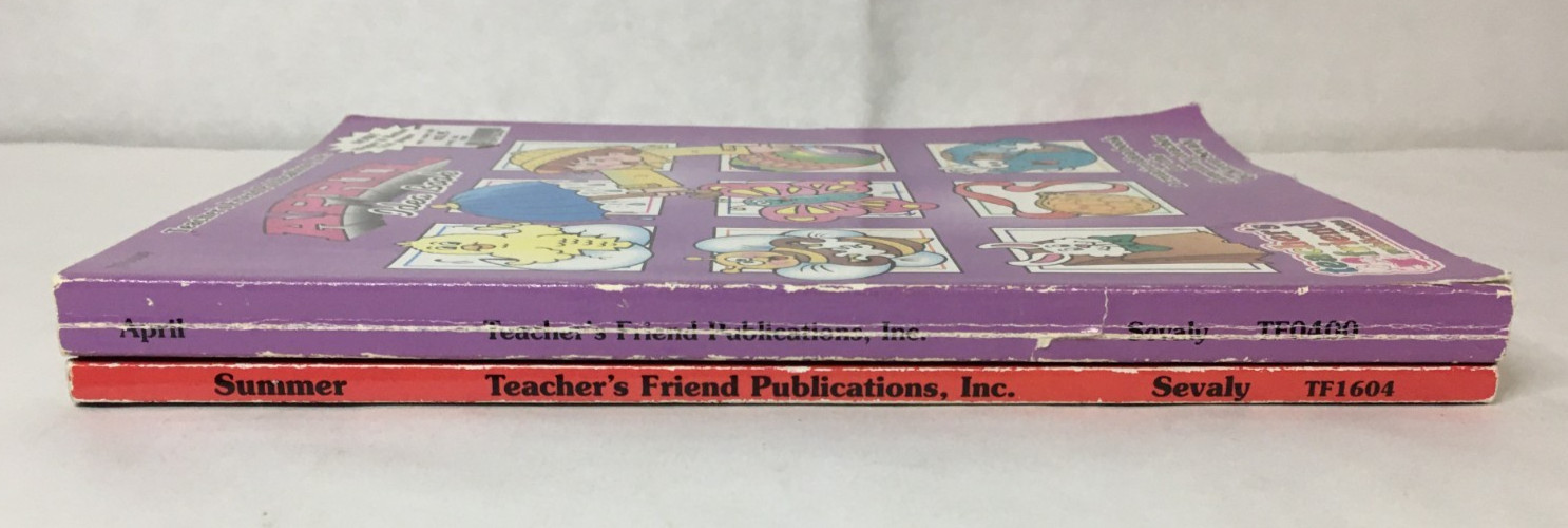 Lot of 2 Teacher’s Friend Publications Idea Books PreK Elementary Homeschool