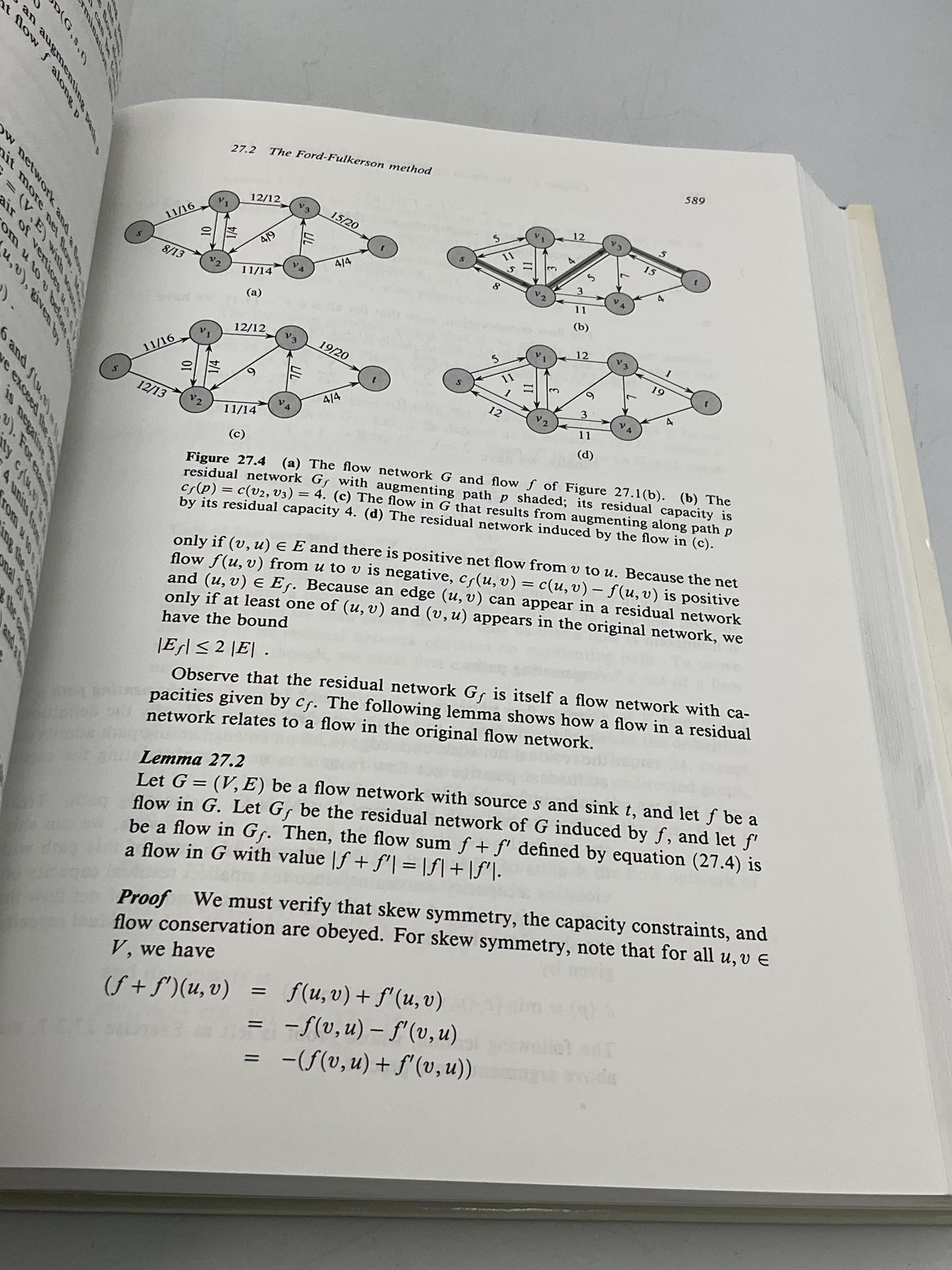 Vintage Introduction To Algorithms Cormen Leiserson Rivest MIT Press HC 1990 USA