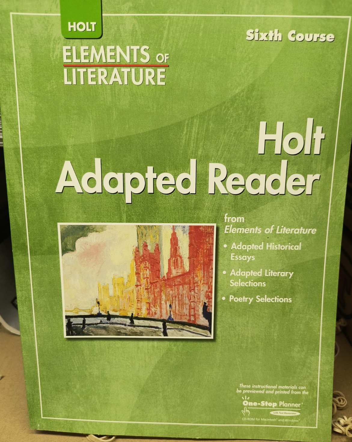Holt Elements of Literature 6th Course Bundle inc Teacher Materials