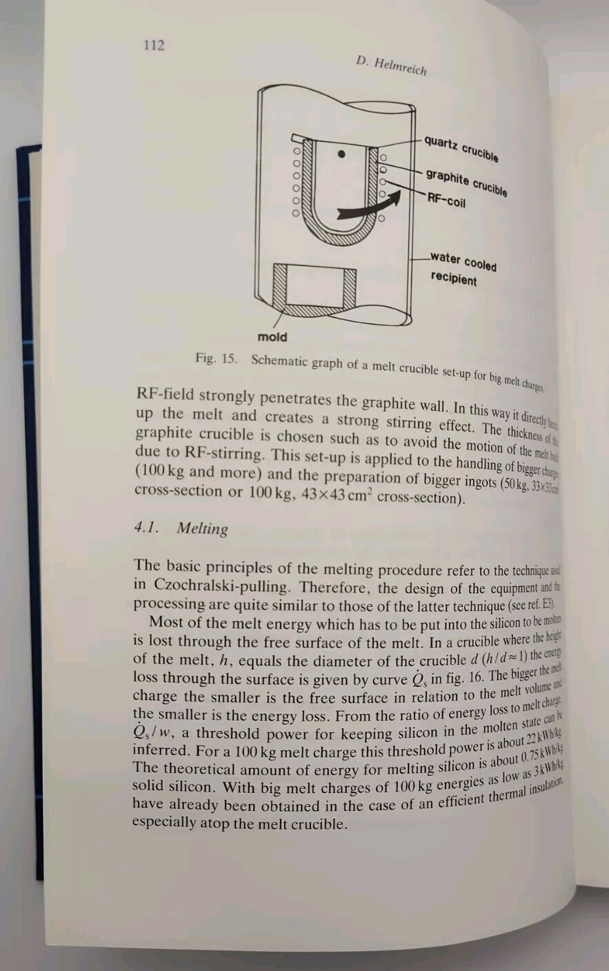 Silicon Processing For Photovoltaics II – Materials Theory And Practices Vol 6