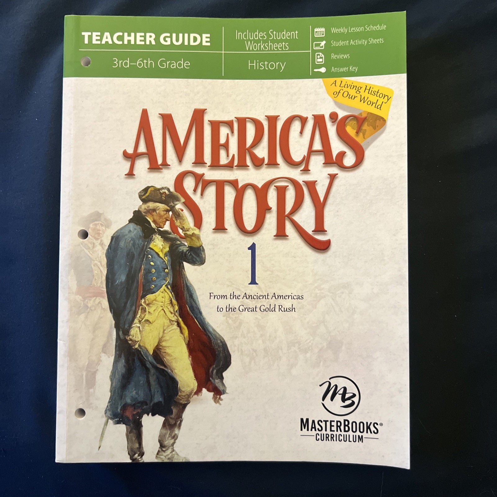 Master Books America’s Story 1 Textbook Teacher’s Edition History Elementary