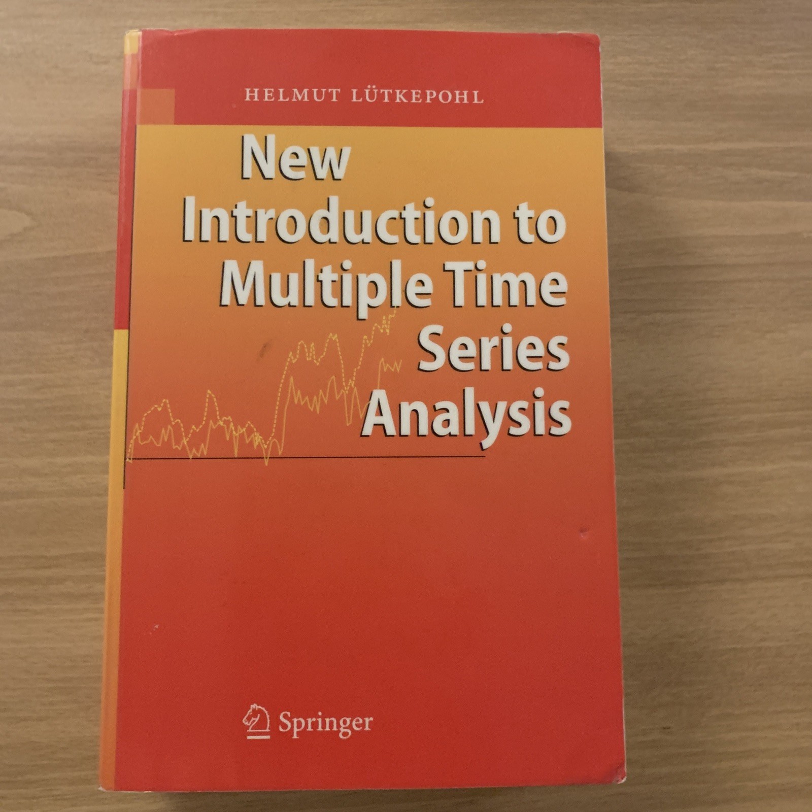 New Introduction to Multiple Time Series Analysis by Helmut Lütkepohl