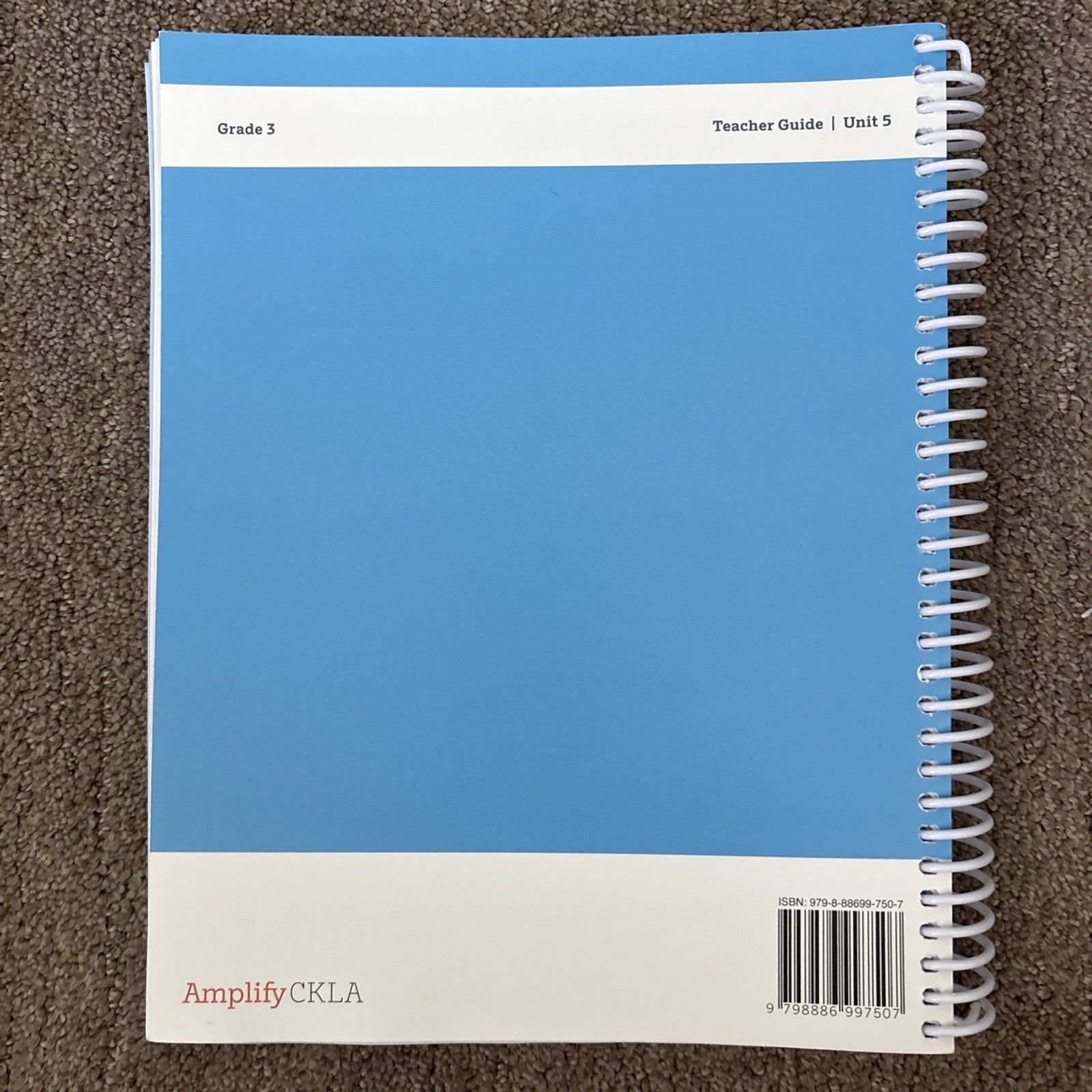 Amplify CKLA Our Solar System and Beyond Grade 3 Teacher Guide Ring Bound