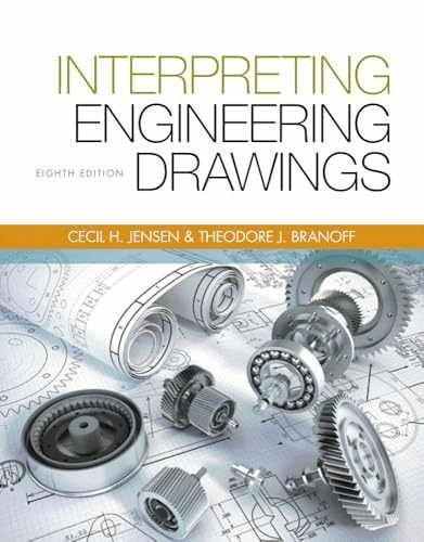 Interpreting Engineering Drawings – Paperback, by Branoff Ted – Very Good
