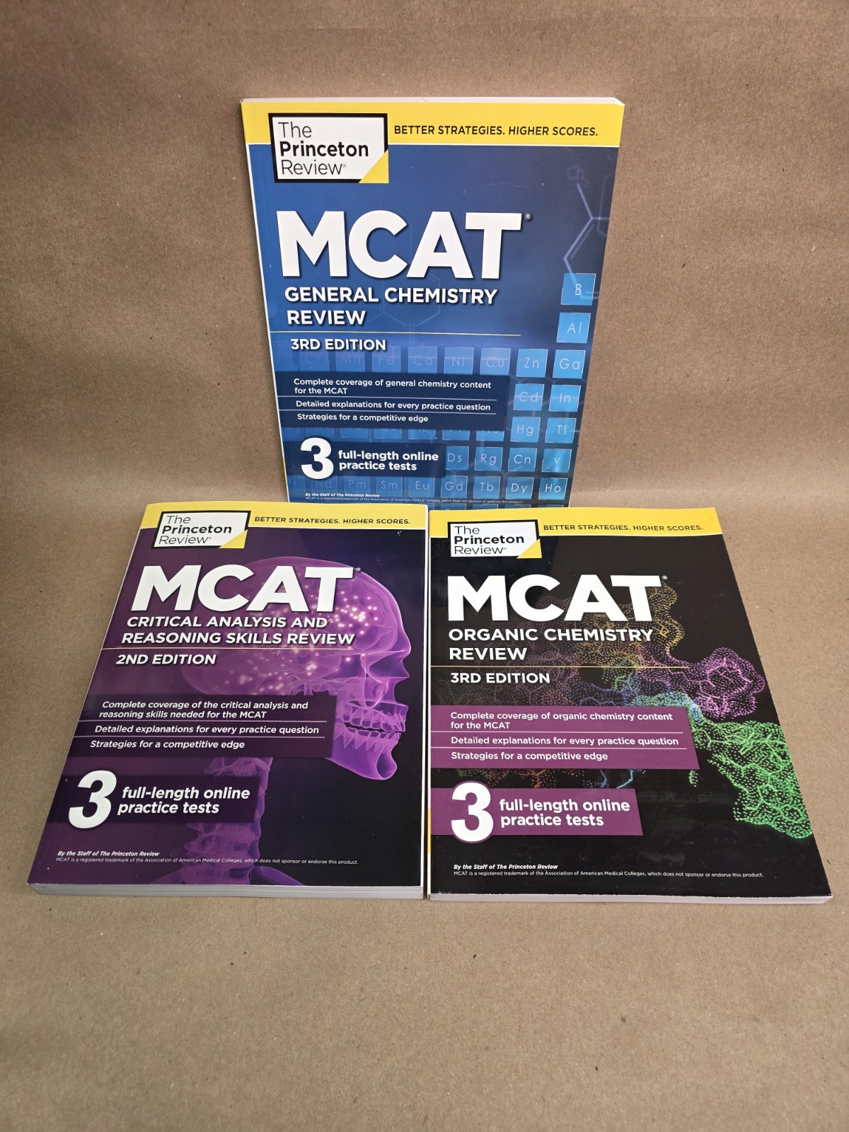 Princeton Review MCAT Subject Review Complete Box Set, 2nd Edition: 7 Books